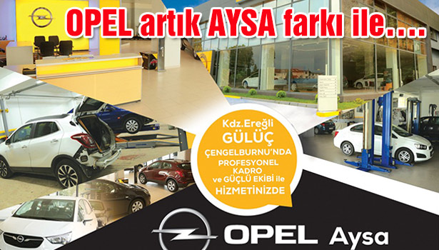 OPEL artık AYSA farkı ile....