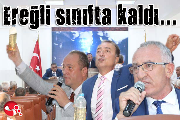"Ereğli sınıfta kaldı..."