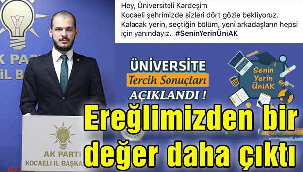 Ereğlimizden bir değer daha çıktı
