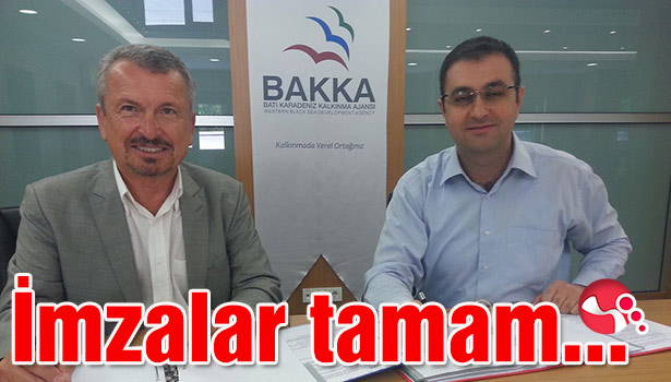 İmzalar tamam...