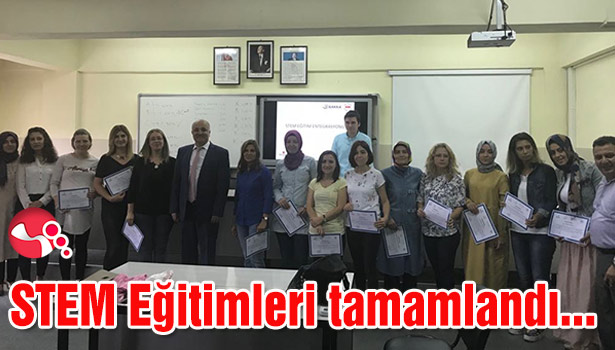 STEM Eğitimleri tamamlandı...