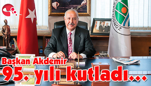 Başkan Akdemir, 95. yılı kutladı...