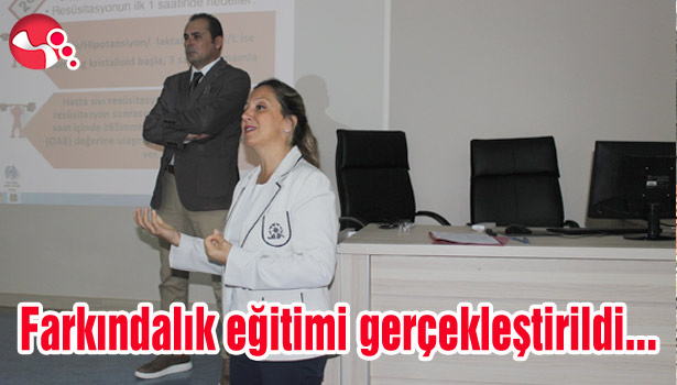 Farkındalık eğitimi gerçekleştirildi...