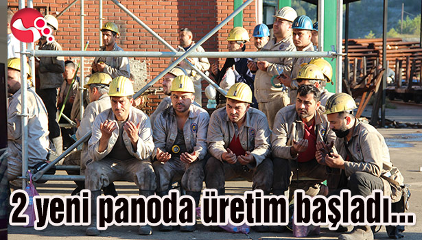 2 yeni panoda üretim başladı...