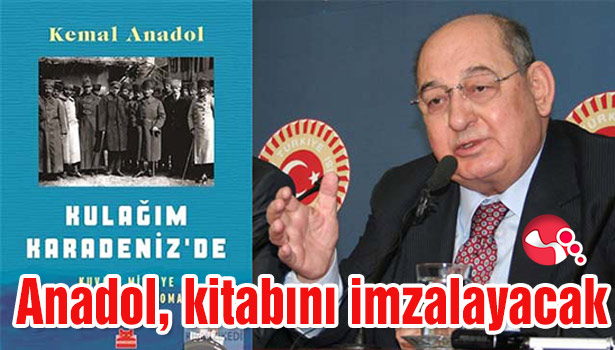 Anadol, kitabını imzalayacak...