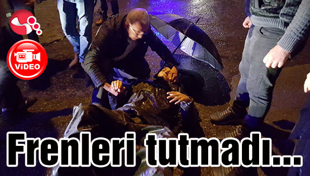 Frenleri tutmadı...