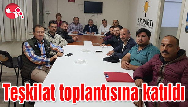 Başkan Yılmaz, olağan teşkilat toplantısına katıldı