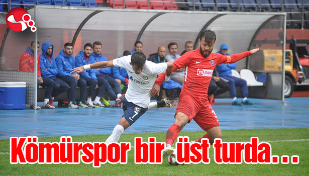 Kömürspor bir üst turda...