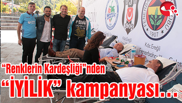 Renklerin Kardeşliği"nden "İYİLİK" kampanyası...