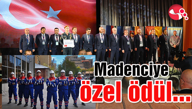 TTK tahlisiye ekibine Rusya'da özel ödül...