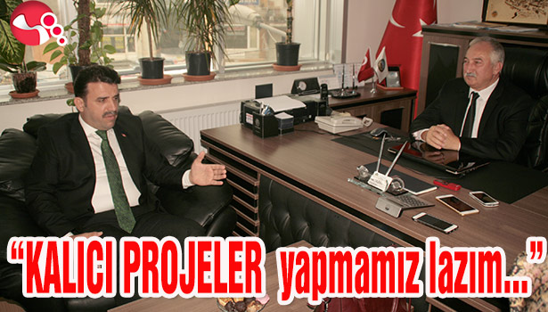 AK Parti İlçe Başkanı Esnaf Kefalet ziyaretinde konuştu...