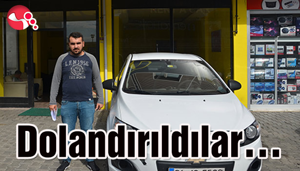 Dolandırıldılar...