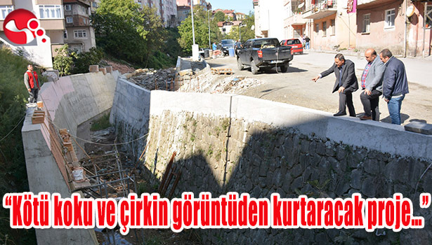 "Kötü koku ve çirkin görüntüden kurtaracak proje..."