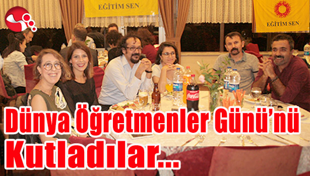Dünya Öğretmenler Günü'nü kutladılar...
