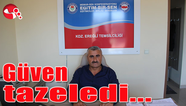 Güven tazeledi...