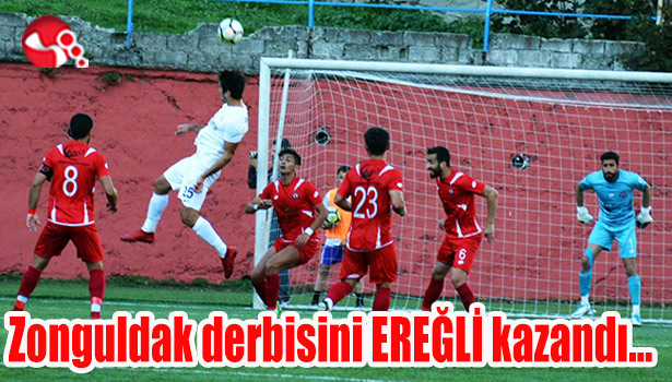 Zonguldak derbisini EREĞLİ kazandı...