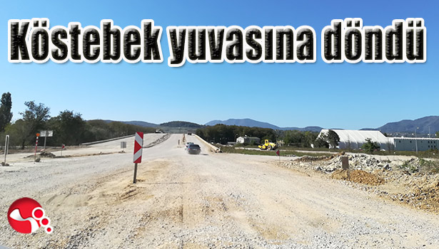 Köstebek yuvasına döndü...