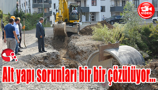 Alt yapı sorunları bir bir çözülüyor...