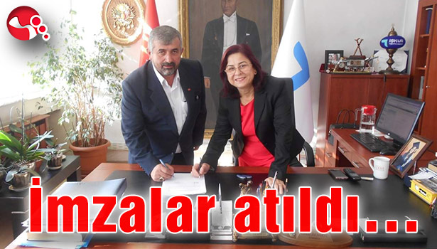 İmzalar atıldı...