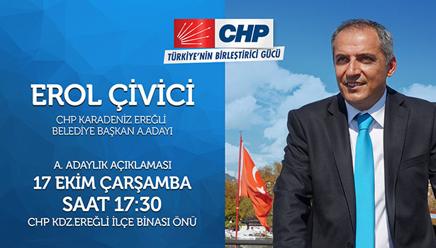Çivici, adaylığını açıklıyor...