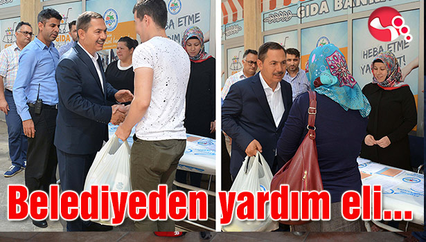 İhtiyaç sahiplerine yardım eli...