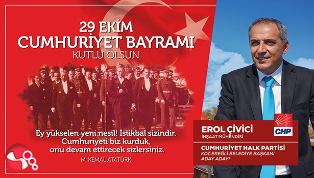 Çivici,29 Ekim Cumhuriyet Bayramı'nı kutladı...
