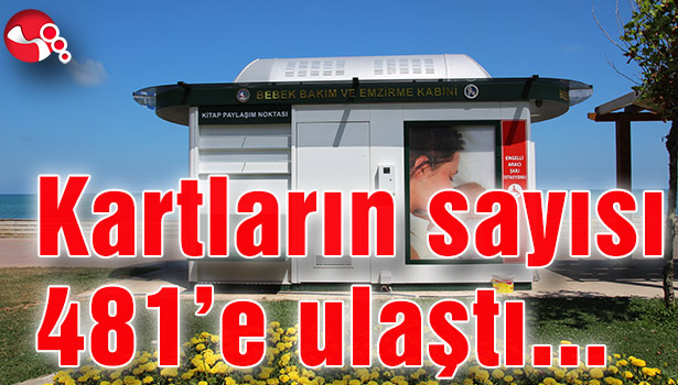 Kartların sayısı 481'e ulaştı