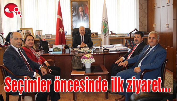 Seçimler öncesinde ilk ziyaret...