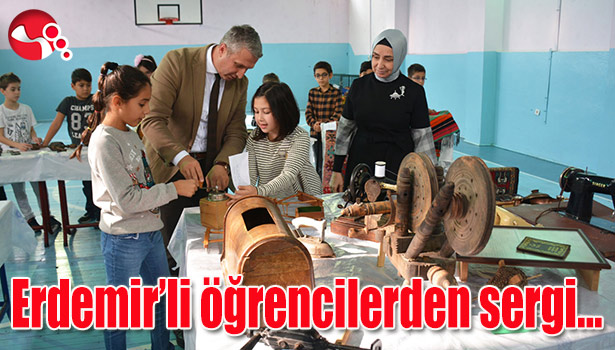 Erdemir'li öğrencilerden sergi...