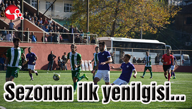 Sezonun ilk yenilgisi...