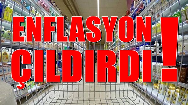 Enflasyon çıldırdı!