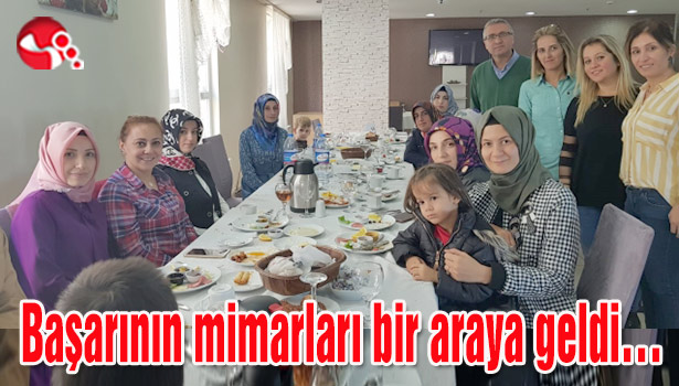 Başarının mimarları bir araya geldi...