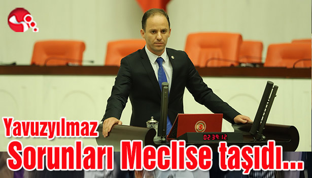Milletvekili Yavuzyılmaz, Sorunları Meclise taşıdı...