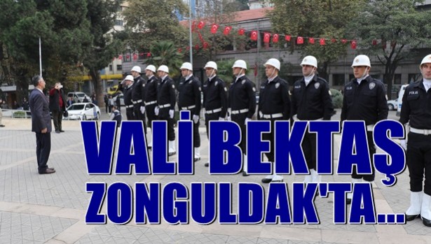 Vali Bektaş, Zonguldak'ta