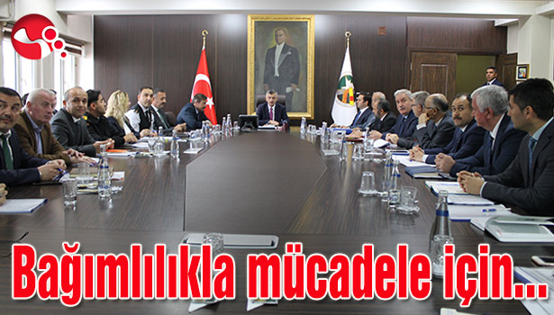 Bağımlılıkla mücadele için toplandılar