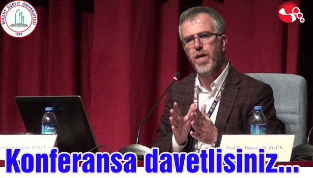 Konferansa davetlisiniz...