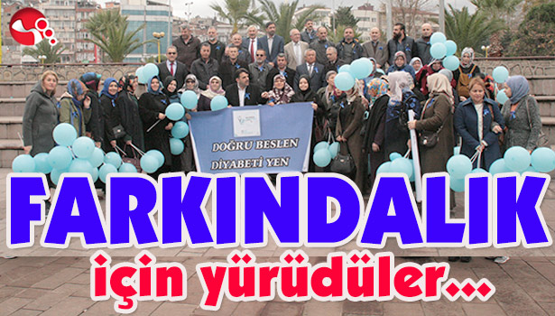 14 Kasım Dünya Diyabet Günü kutlandı...