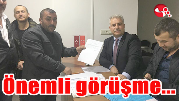 Başkan Demirtürk ve Hacıbey Tanık'tan önemli görüşme