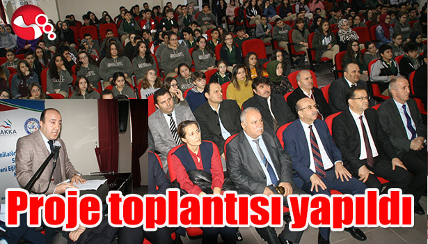 Proje toplantısı yapıldı