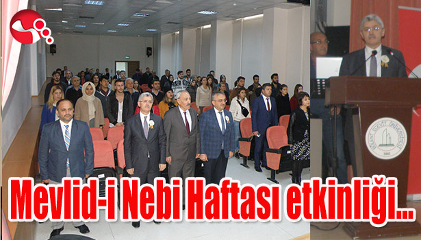 Mevlid-i Nebi Haftası etkinliği düzenlendi...