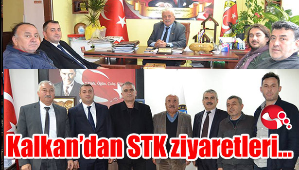 Kalkan'dan STK ziyaretleri...