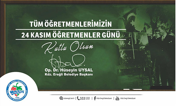 Başkan Uysal'ın Öğretmenler Günü Mesajı...