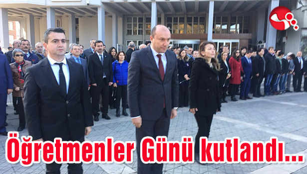 Öğretmenler Günü kutlandı...