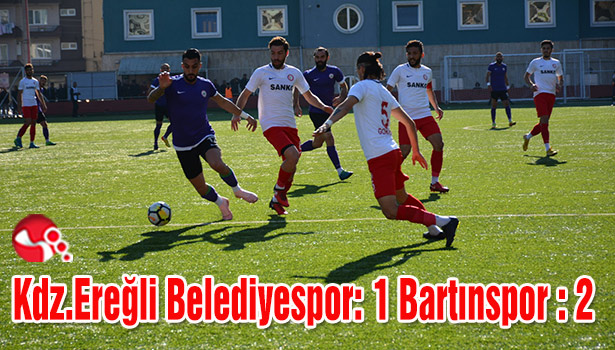 Kdz.Ereğli Belediyespor: 1 Bartınspor : 2