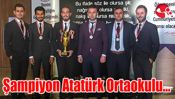 Şampiyon Atatürk Ortaokulu...
