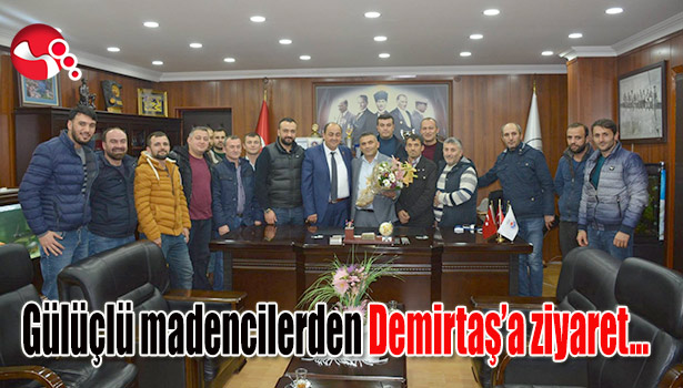 Gülüçlü madencilerden Demirtaş'a ziyaret...