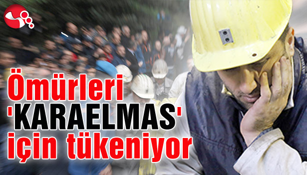 Ömürleri 'KARAELMAS' için tükeniyor