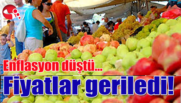 Enflasyon düştü... Fiyatlar geriledi!