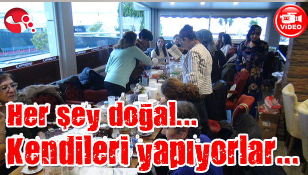 Her şeyin doğalını kendileri yapıyor...