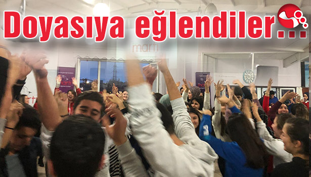 Doyasıya eğlendiler...